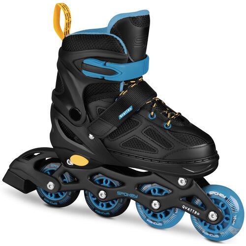 Łyżworolki SPOKEY Quattro 4w1 (rozmiar 30-33) Czarno-niebieski