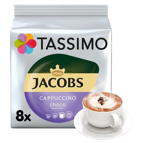 Kapsułki TASSIMO Jacobs Cappuccino Choco do ekspresu Bosch Tassimo
