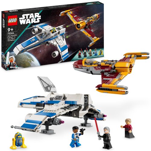 LEGO 75364 Star Wars E-Wing Nowej Republiki kontra Myśliwiec Shin Hati