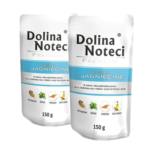 Karma dla psa DOLINA NOTECI Premium Jagnięcina 2 x 150 g