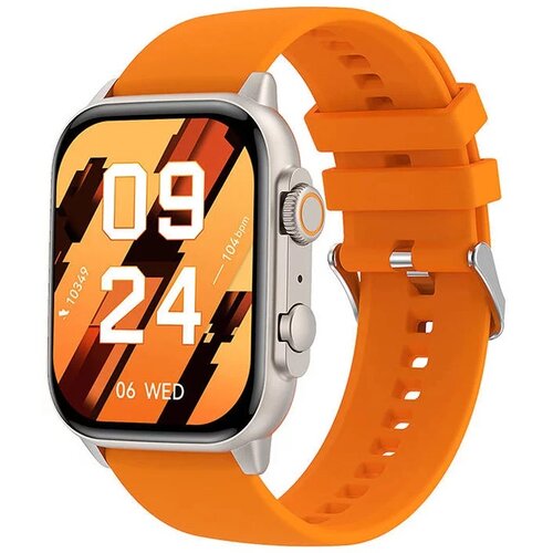 Smartwatch COLMI C81 Srebrno-pomarańczowy