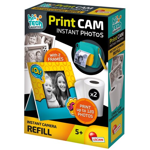 Wkład do aparatu LISCIANI Print Cam HI-TECH 2szt (120 zdjęć)