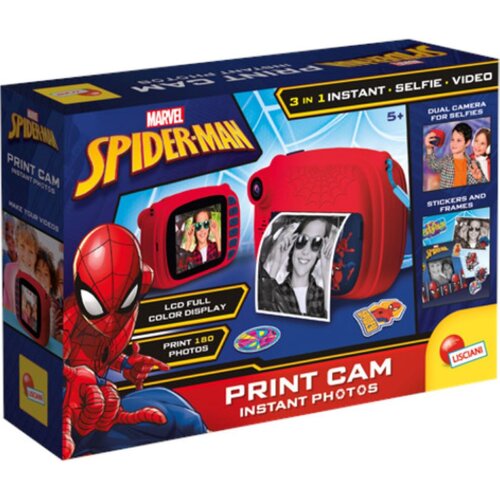 Aparat natychmiastowy LISCIANI Spiderman Print Cam