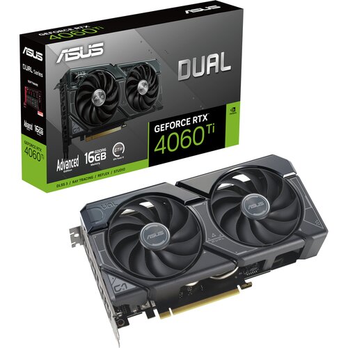 Karta graficzna ASUS Dual GeForce RTX 4060 Ti Advanced Edition 16GB