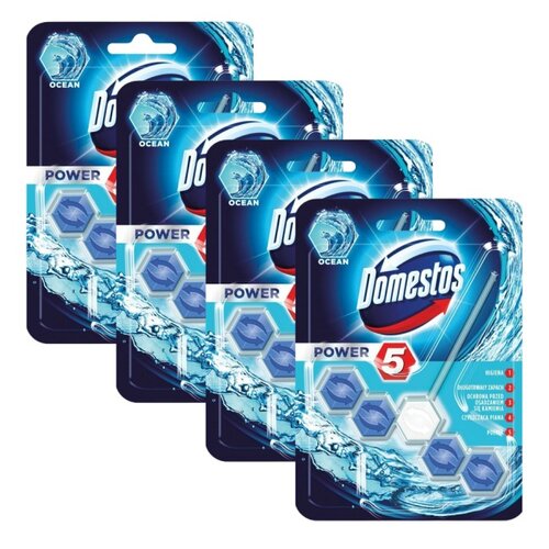 Kostka do WC DOMESTOS Power 5 Ocean 4 x 55g