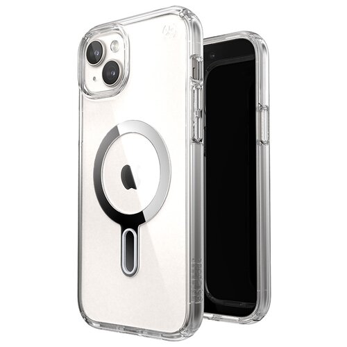Etui SPECK Presidio Perfect-Clear ClickLock & MagSafe do Apple iPhone 14 Plus/15 Plus Przezroczysty