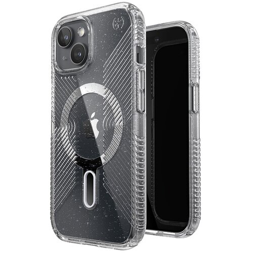 Etui SPECK Presidio Lux Grip ClickLock & MagSafe do Apple iPhone 13/14/15 Przezroczysty
