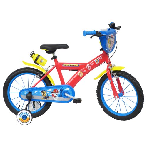 Rower dziecięcy NICKELODEON Psi Patrol 16 cali Czerwony