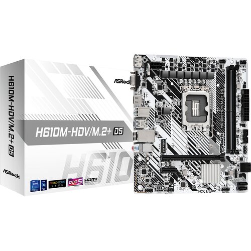 Płyta główna ASROCK H610M-HDV/M.2+ D5