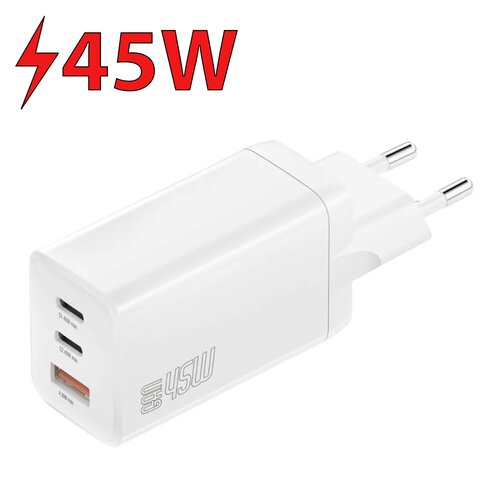 Ładowarka sieciowa 4SMARTS PDPlug Trio 45W Biały