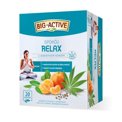 Herbata BIG ACTIVE Relax Spokój (20 sztuk)