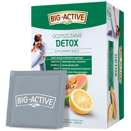 Herbata BIG ACTIVE Detox Oczyszczanie (20 sztuk)