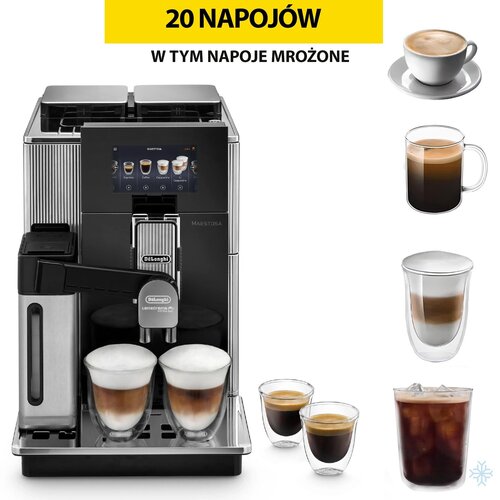 Ekspres DELONGHI Maestosa EPAM960.75.GLM Kawa mrożona