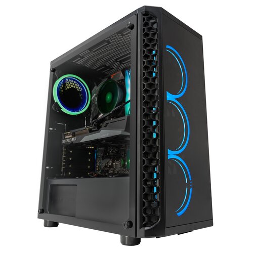 U Komputer MAD DOG MD3600-A06 R5-3600 16GB RAM 500GB SSD 1TB HDD GeForce RTX3060 Windows 11 Home