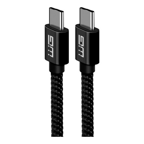 Kabel USB-C - USB-C WINNER GROUP Nylon Braided 2 m Czarny
