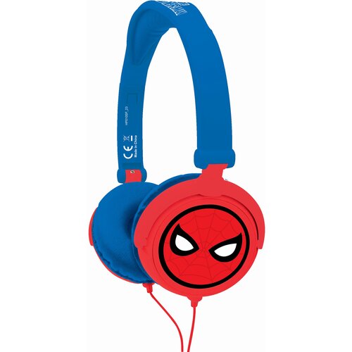 Słuchawki nauszne LEXIBOOK Spiderman HP010SP Czerwono-niebieski