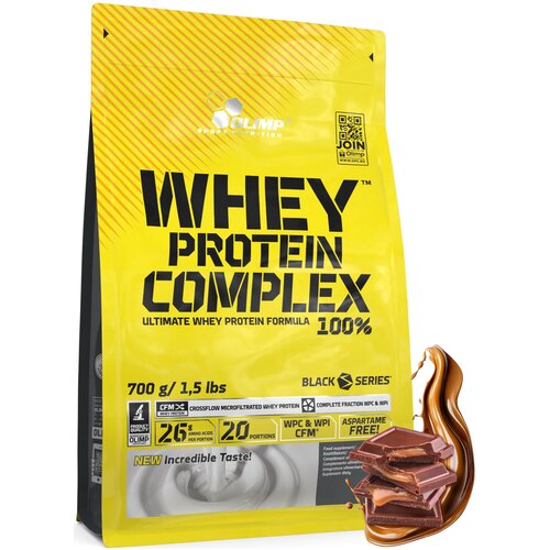 Odżywka białkowa OLIMP Whey Protein Complex 100% Czekoladowo-karmelowy (700 g)