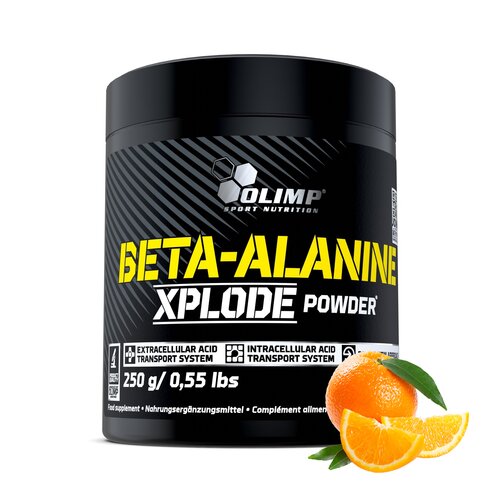 Aminokwasy Beta-alanina OLIMP Xplode Powder Pomarańczowy (250 g)