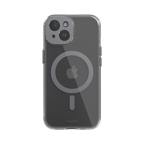 Etui MOSHI iGlaze MagSafe do Apple iPhone 15 Szary