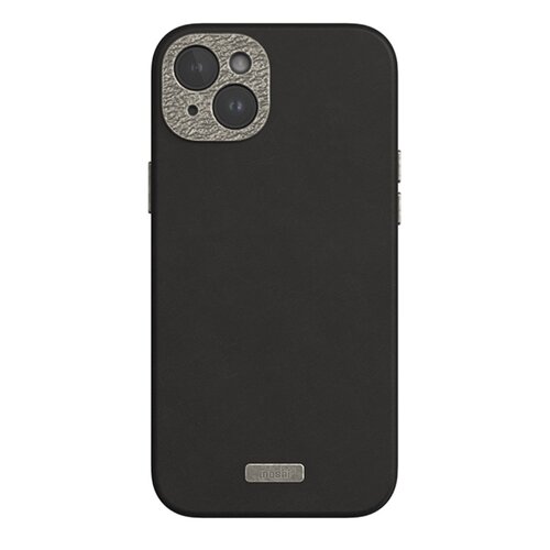 Etui MOSHI Napa MagSafe do Apple iPhone 15 Plus Czarny