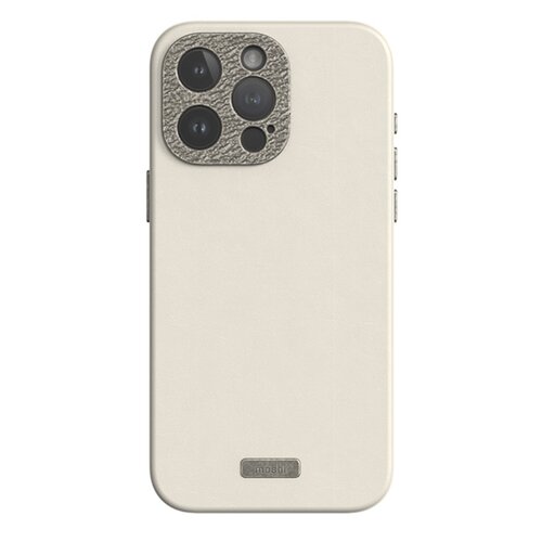 Etui MOSHI Napa MagSafe do Apple iPhone 15 Pro Beżowy
