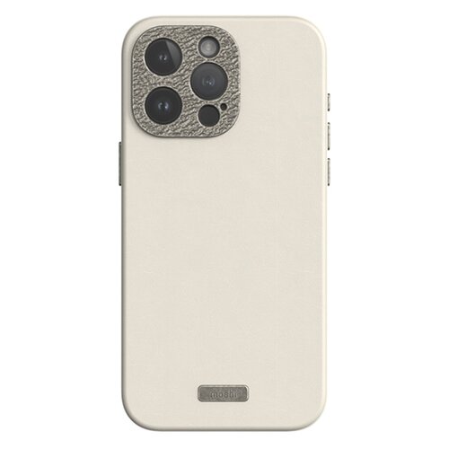 Etui MOSHI Napa MagSafe do Apple iPhone 15 Pro Max Beżowy