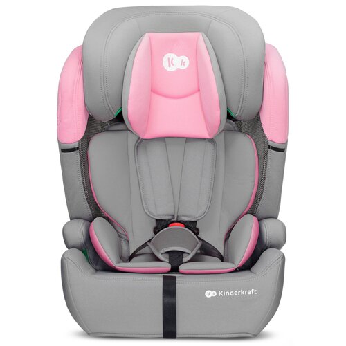 Fotelik samochodowy KINDERKRAFT Comfort Up I-Size 76-150 cm (9-36 kg) Szaro-różowy