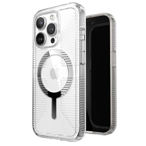 Etui SPECK Gemshell Grip MagSafe do Apple iPhone 15 Pro Przezroczysty