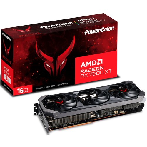 Karta graficzna POWERCOLOR Radeon RX 7800 XT Red Devil 16GB