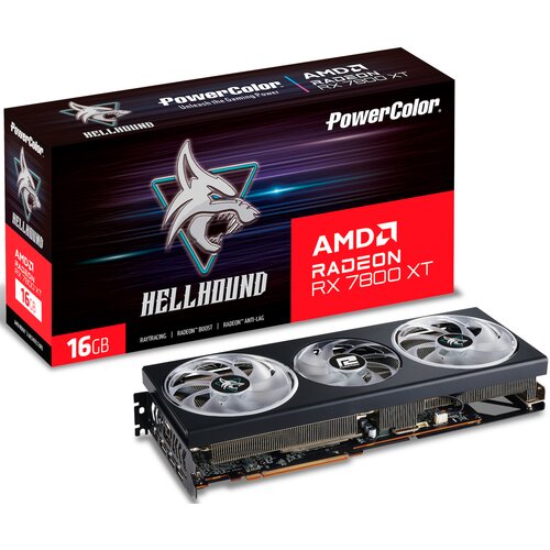Karta graficzna POWERCOLOR Radeon RX 7800 XT Hellhound 16GB