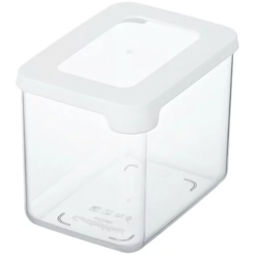 Pojemnik plastikowy GASTROMAX Dry Food 0.8 L Przezroczysto-biały