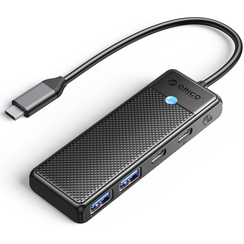 Hub ORICO PAPW2AC-C3-015-BK-EP USB Typu C Aktywny