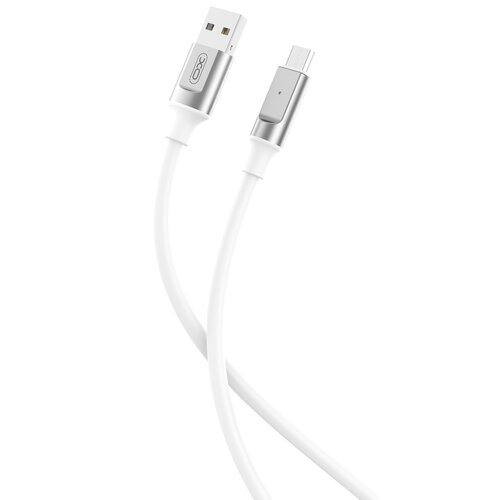 Kabel USB - Micro USB XO NB251 6A 1 m Biały