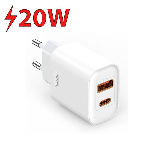 Ładowarka sieciowa XO CE12 20W Biały