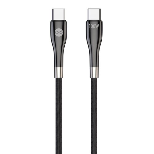 Kabel USB-C - USB-C FOREVER Sleek 100W 1 m Czarny