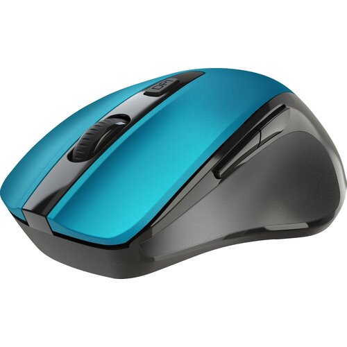 Mysz DEFENDER Prime MB-053 Czarno-turkusowy