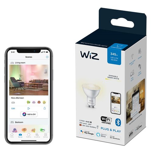 U Inteligentna żarówka LED WIZ 929002448102 4.7W GU10 WiFi