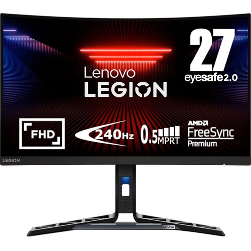 Monitor LENOVO Legion R27fc-30 27" 1920x1080px 240Hz 0.5 ms Curved