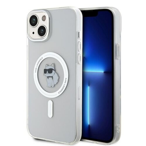 Etui KARL LAGERFELD Choupette MagSafe do Apple iPhone 15 Plus Przezroczysty