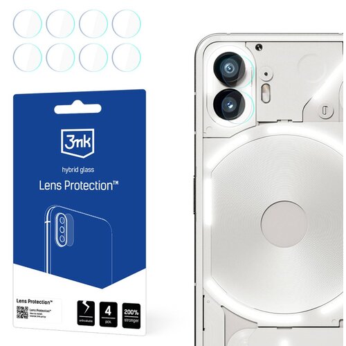Szkło hybrydowe na obiektyw 3MK Lens Protection do Nothing Phone 2