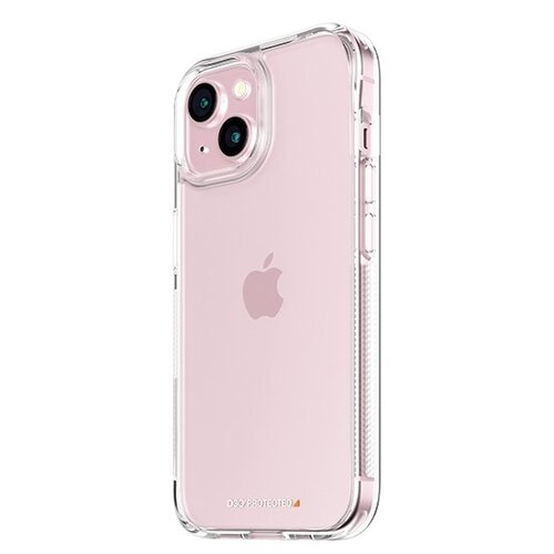 Etui PANZERGLASS HardCase do Apple iPhone 15 Plus Przezroczysty + Szkło hartowane Ultra-Wide Fit Privacy + Szkło hartowane na obiektyw PicturePerfect Lens