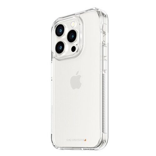 Etui PANZERGLASS HardCase do Apple iPhone 15 Pro Max Przezroczysty + Szkło hartowane Ultra-Wide Fit + Szkło hartowane na obiektyw PicturePerfect Lens