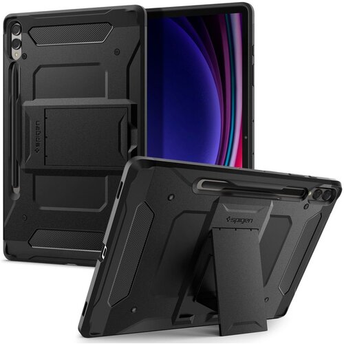Etui na Galaxy Tab S9+ Plus 12.4 X810 X816B SPIGEN Tough Armor Pro Czarny