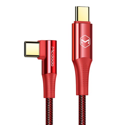 Kabel USB-C - USB-C MCDODO CA-8321 100W 1.2 m Czerwony