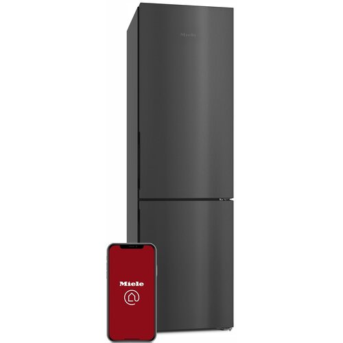 U Lodówka MIELE KFN 4898 AD No frost 201.5cm Czarna