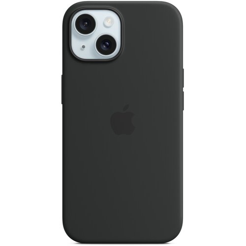 Etui APPLE Silicone Case MagSafe do iPhone 15 Czarny