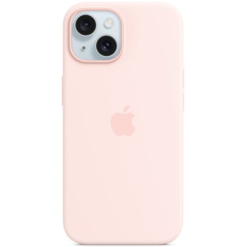 Etui APPLE Silicone Case MagSafe do iPhone 15 Jasnoróżowy