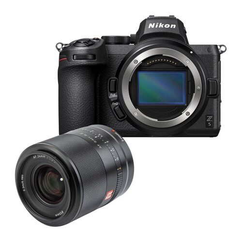 Aparat NIKON Z5 Body Czarny + Obiektyw VILTROX AF 24mm f/1.8 Nikon Z