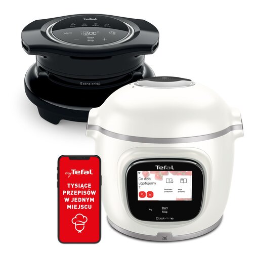 Air Fryer + Multicooker TEFAL Cook4Me Touch PRO CY9431 (Wi-Fi) z dostępem do ponad 1000 darmowych przepisów