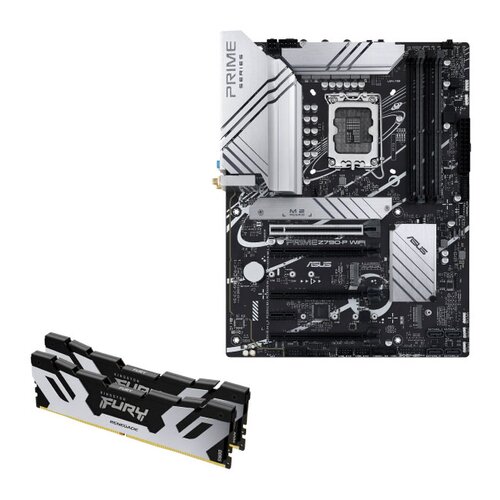 Płyta główna ASUS Prime Z790-P WiFi + Pamięć RAM KINGSTON Fury Renegade 32GB 6000MHz